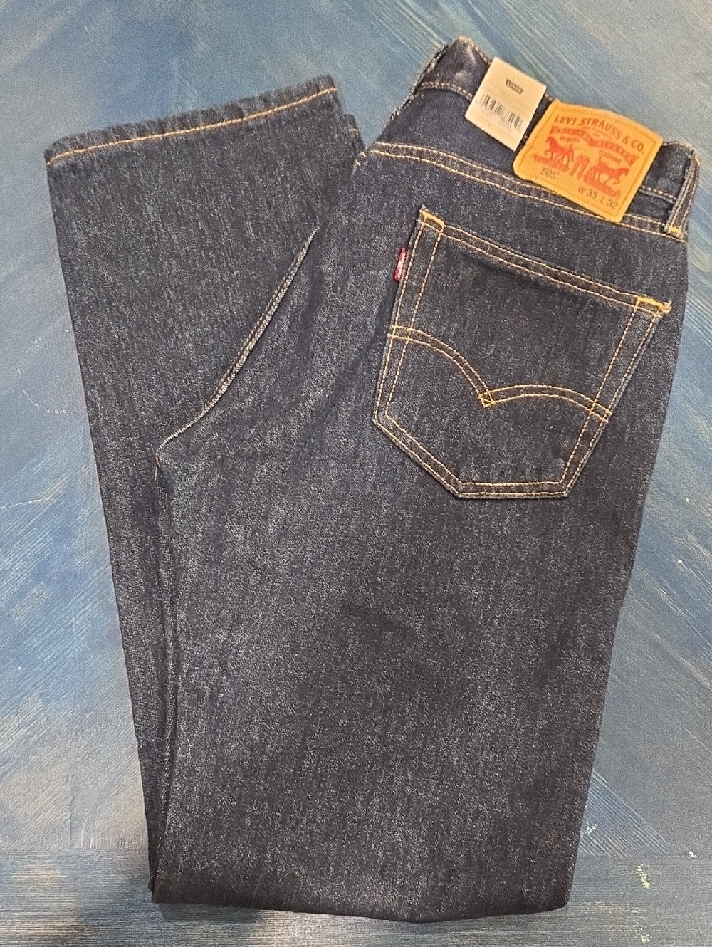 Nwt Levi's Men's Indigo Straight Leg Jeans